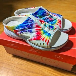 Easy Spirit NEW rainbow slides 8.5